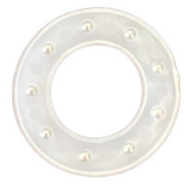 0,6mm Ceramic Caged Bearings in Plastic Cage